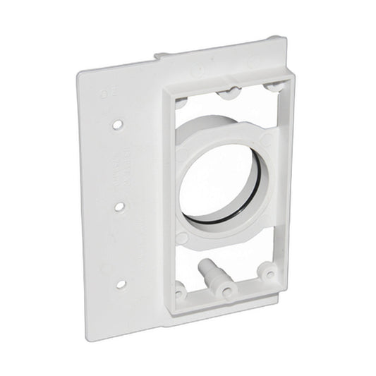 3-in-1 PVC Mounting Bracket for Central Vacuum Inlet Valves