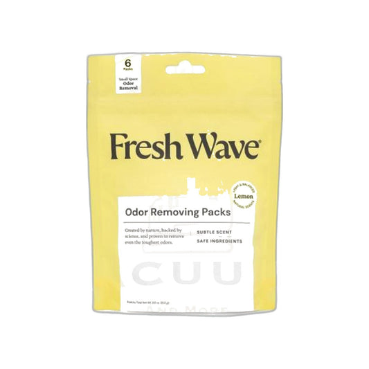 Fresh Wave Lemon Odor Eliminating Pearl Pack - 6 Count