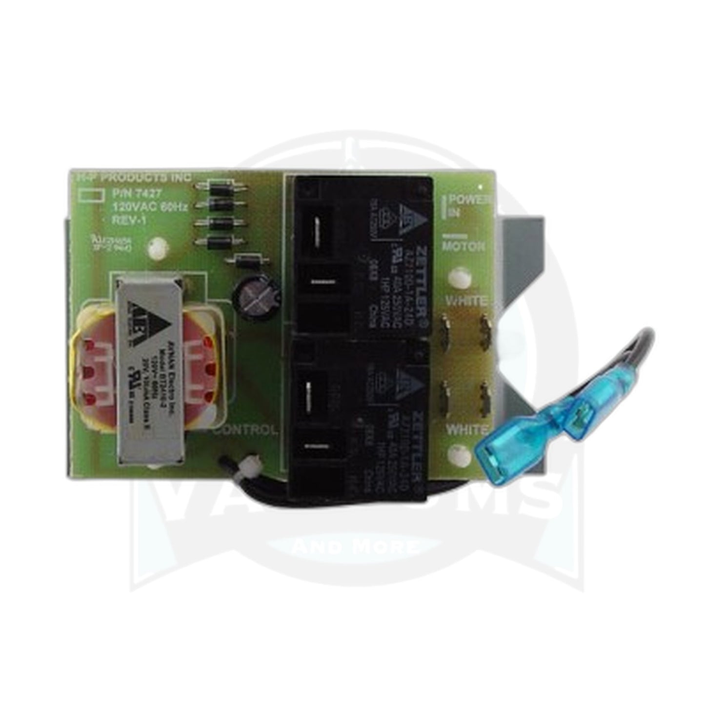 VacuFlo PC Board for Central Vacuum Models 760, 860, 960