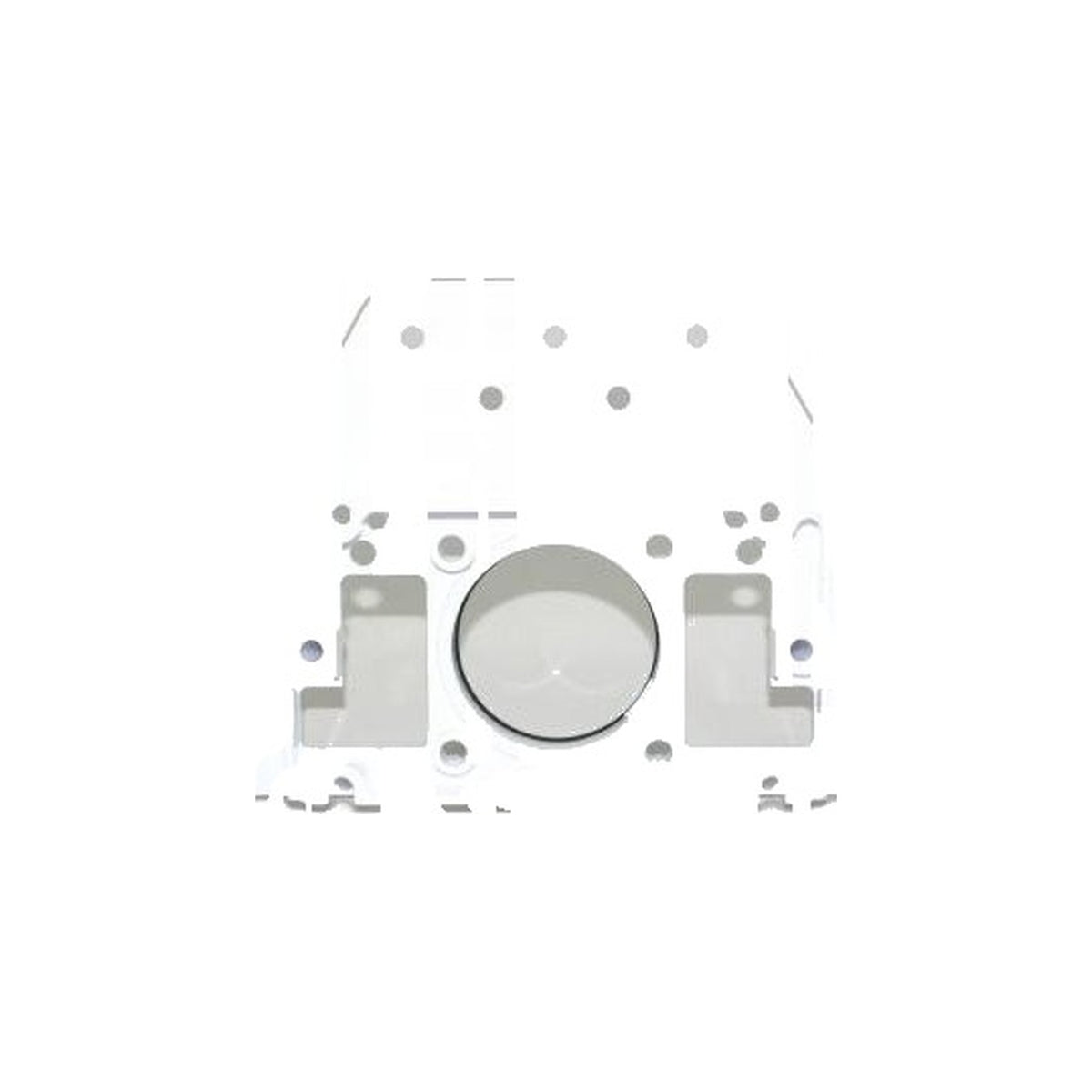 Canplas 2" x 4" Central Vacuum Construction Mounting Plate