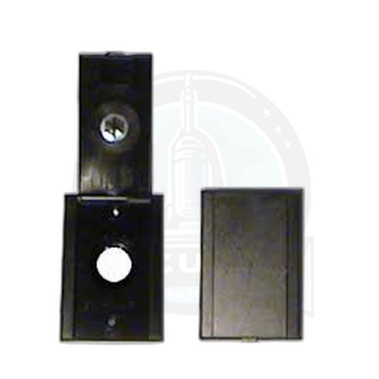 Vaculine VacuValve Full-Door Inlet Valve, Black