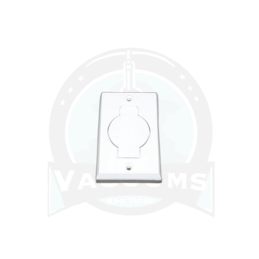 Central Vacuum Automatic Wall Inlet - White, Low Voltage - Titan
