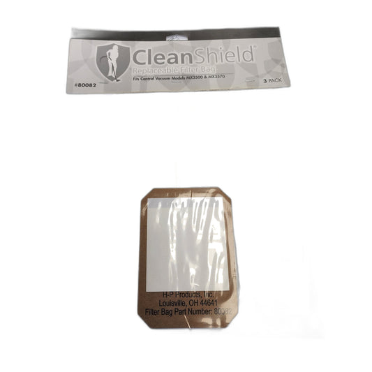 HP Filter Bags 3-Pack for MX3500 & MX3570 Central Vacuums