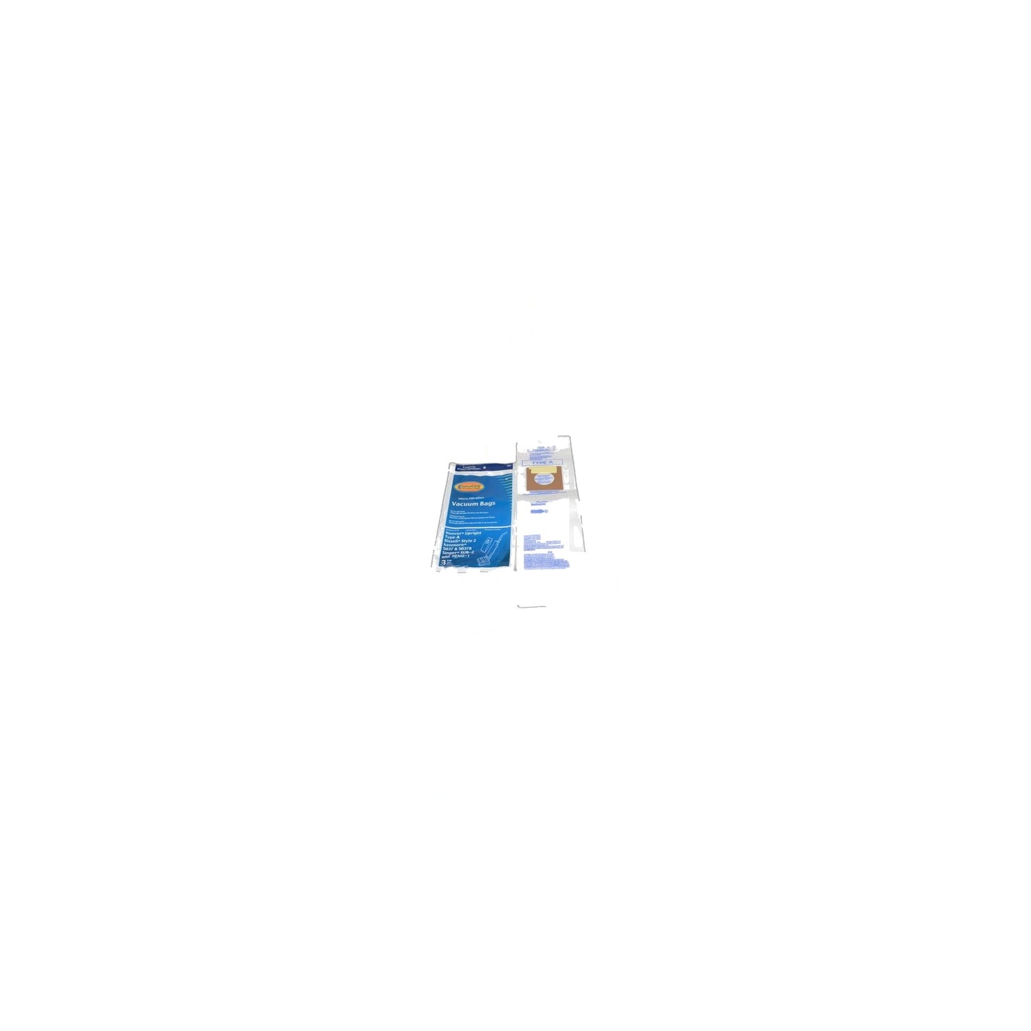 Hoover Style A Upright Vacuum Bags Micro Filtration - 3 Pack