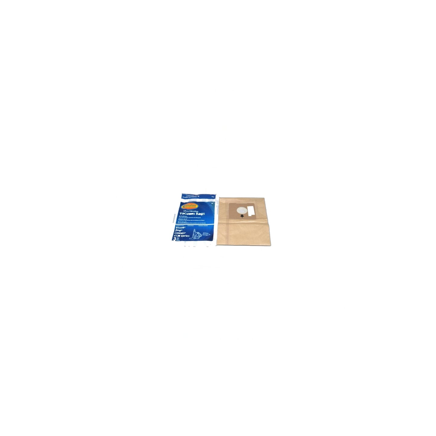 Paper Bags - Bissell Zing 4122 Series / PowerForce Canister, 3 Pack