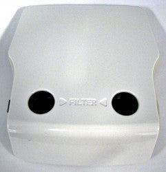 Cover, exhaust air filter, for E1 and E3 (white) - Image 2