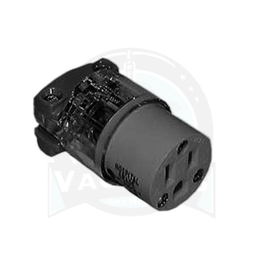 Cooper 3-Prong Female Hospital Grade Plug/Connector, 15A 125V