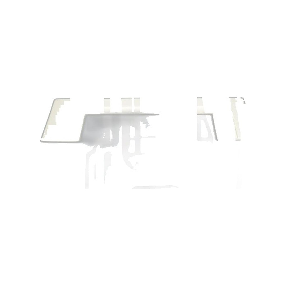 Canplas Almond Trim Plate - CanSweep Sweep Inlet