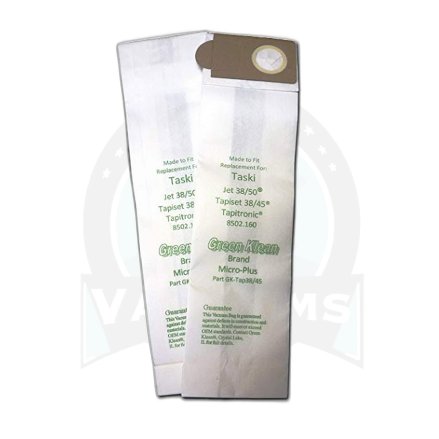 TASKI Paper Vacuum Bags, Replacement Filter Bags (10-Pack)