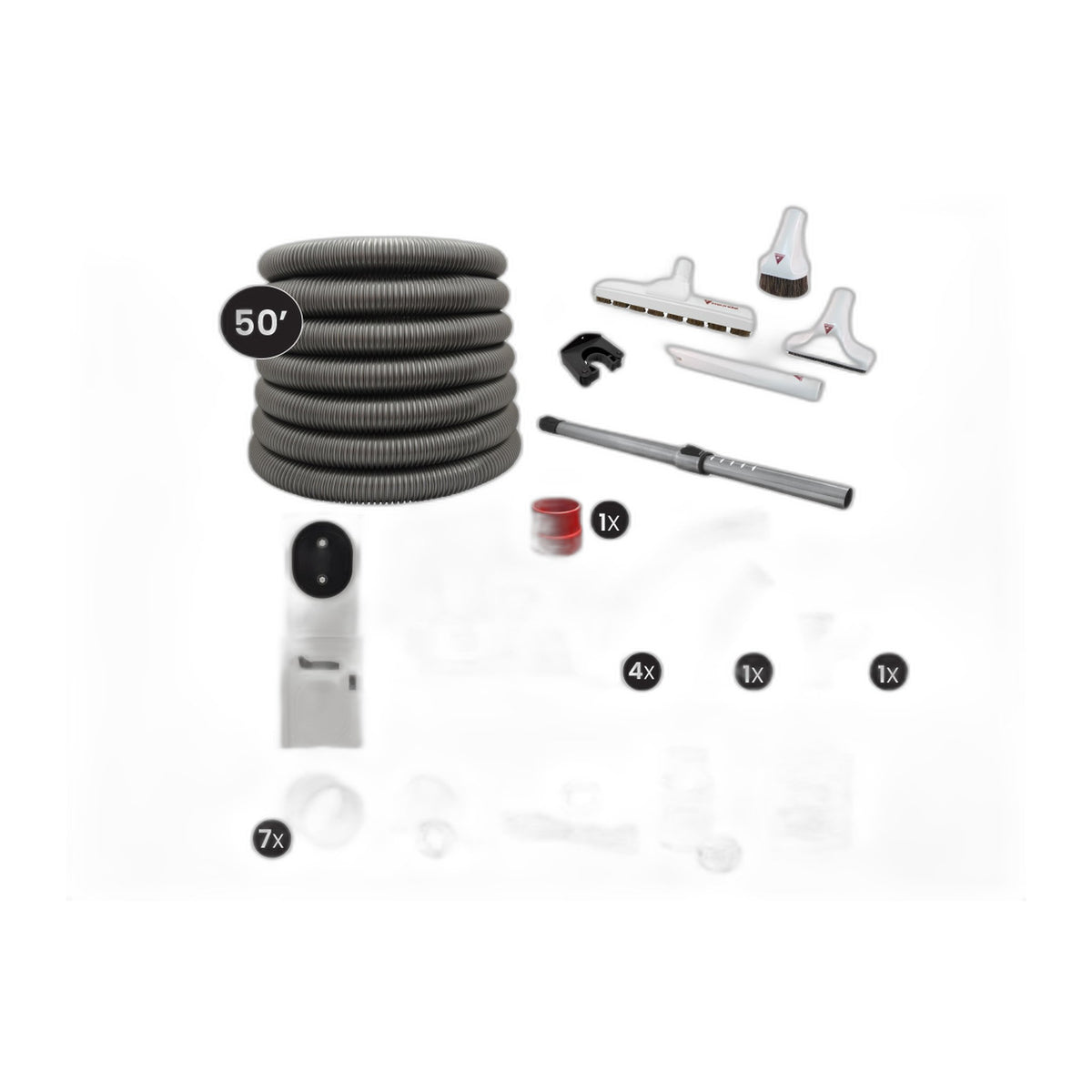 Hide-a-Hose HS5000 Complete Kit with Rapid Flex Hose