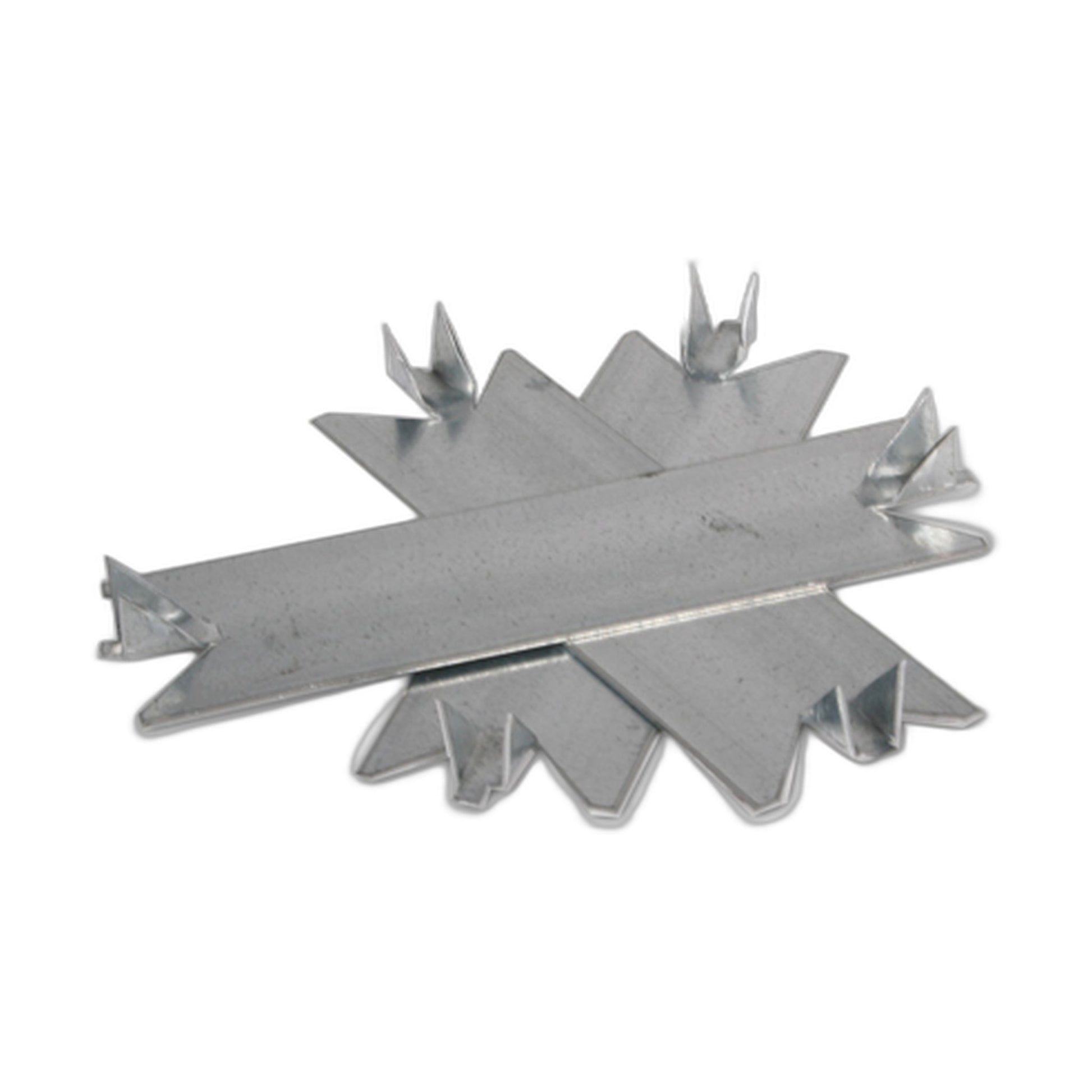 Nail-On Safety Plates for Central Vacuum Pipe, Box of 100