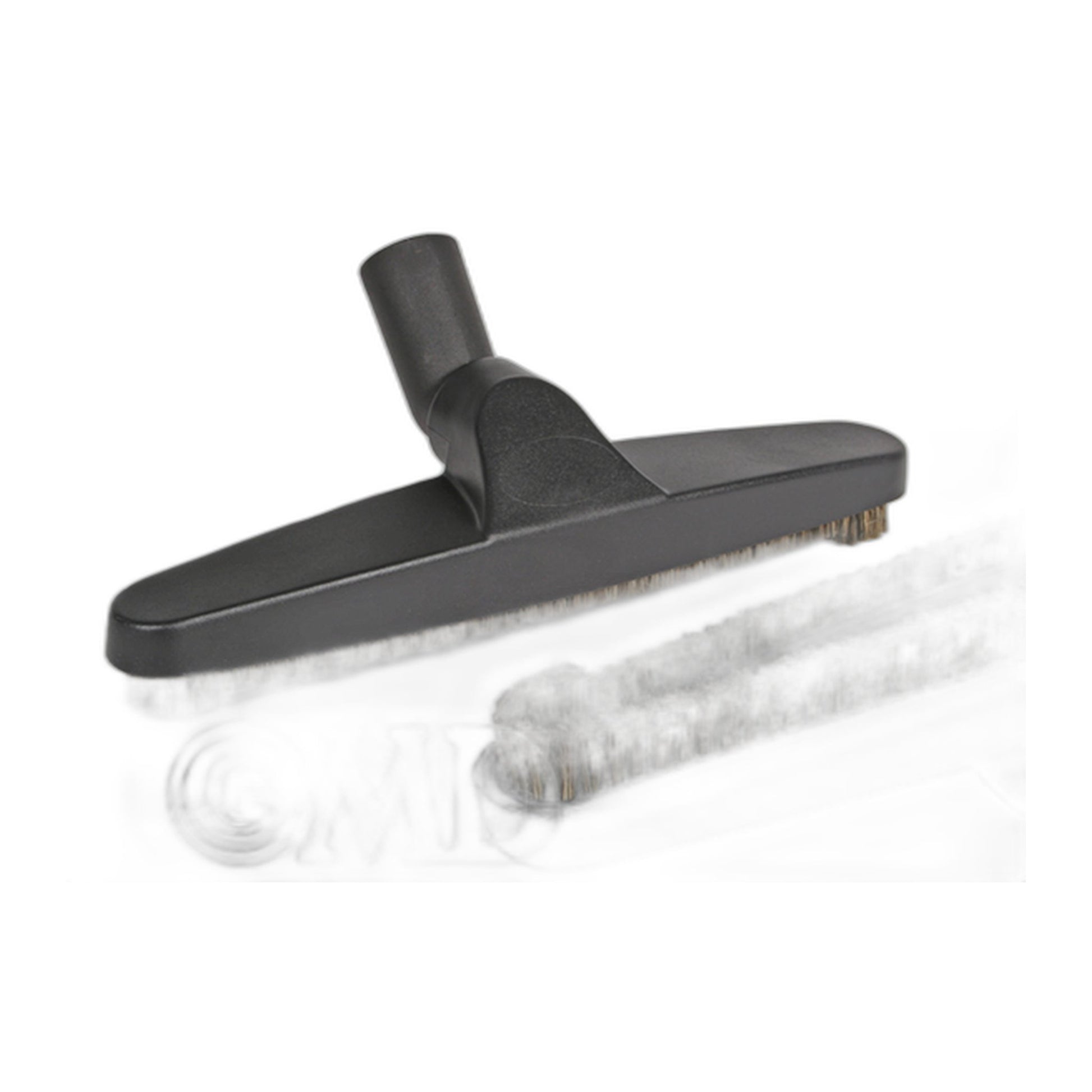 12-Inch Black Deluxe Floor Brush for Central Vacuums