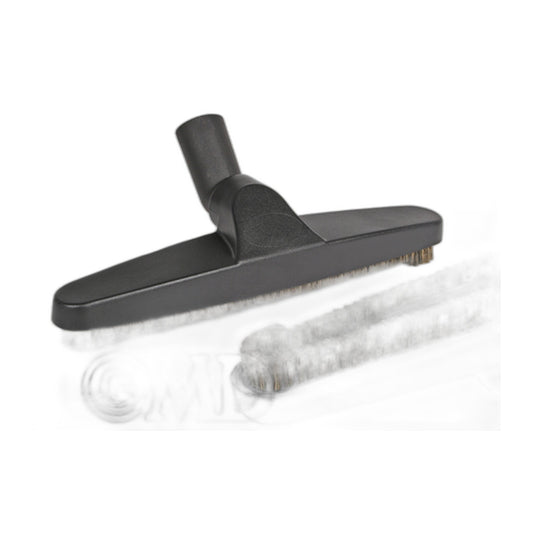 12-Inch Black Deluxe Floor Brush for Central Vacuums