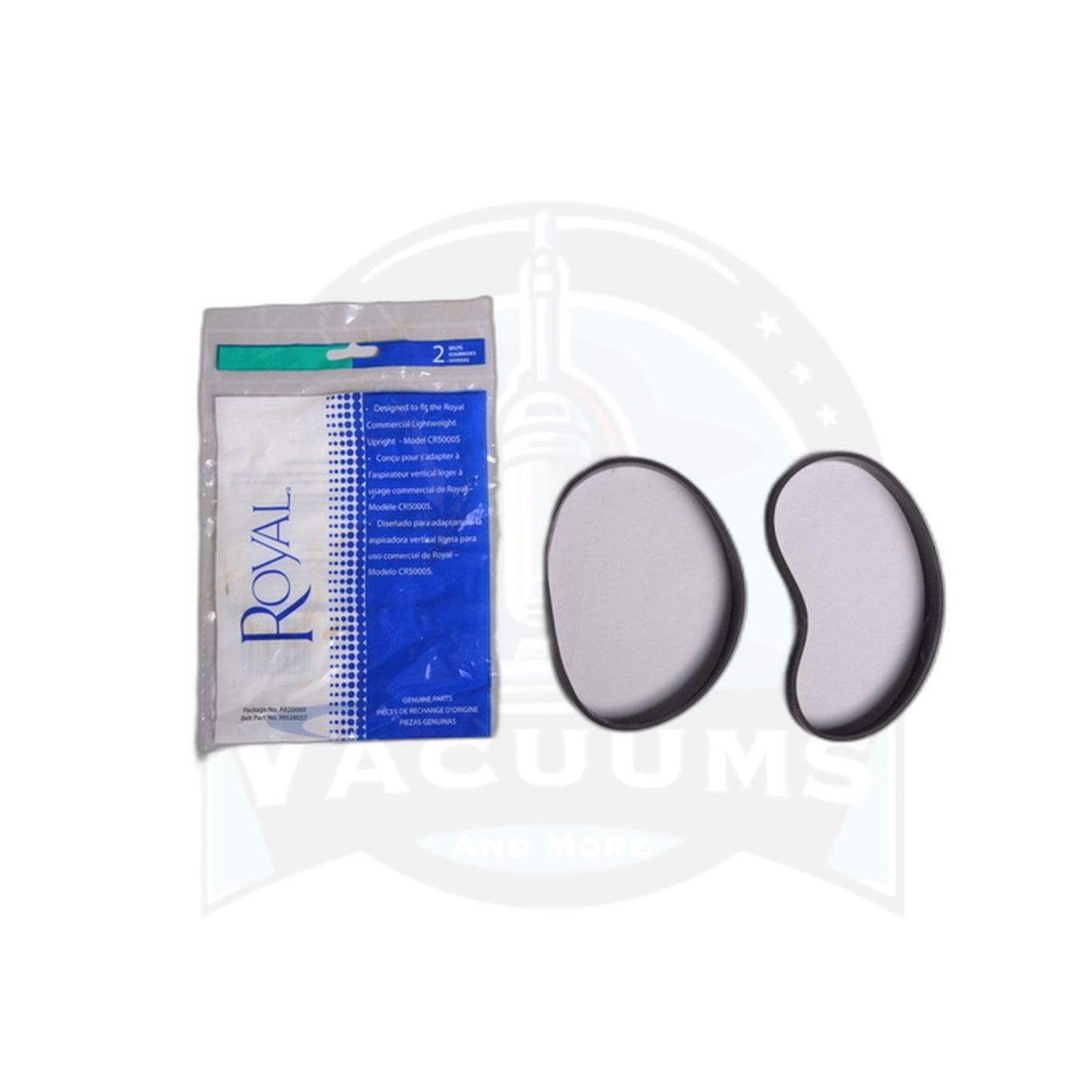 Royal Belt CR50005 Bagged Upright 2-Pack - Royal