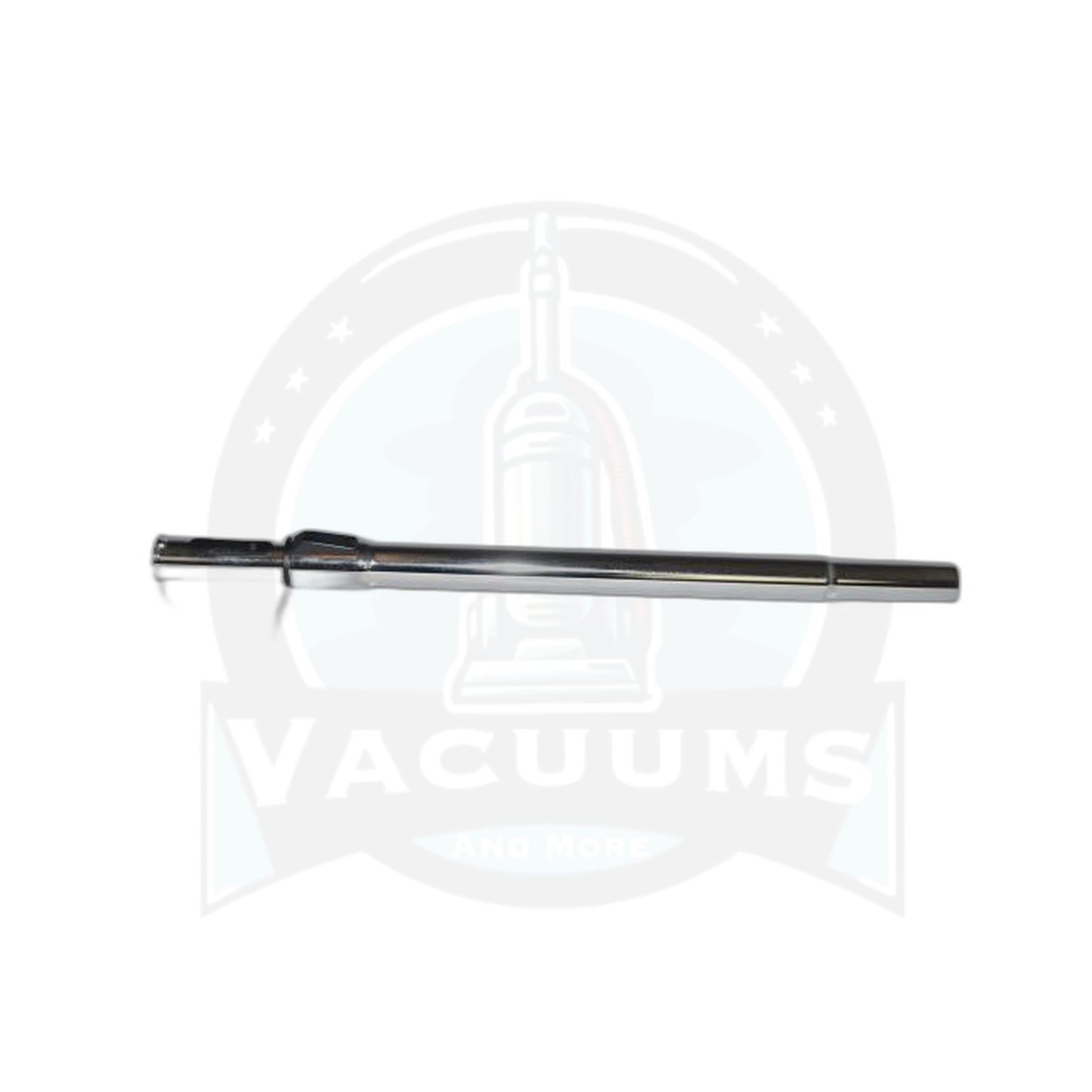 Stainless Steel Telescopic Wand with Button Lock Upper & Friction Fit Lower - 1 1/4" - Vacuums and More