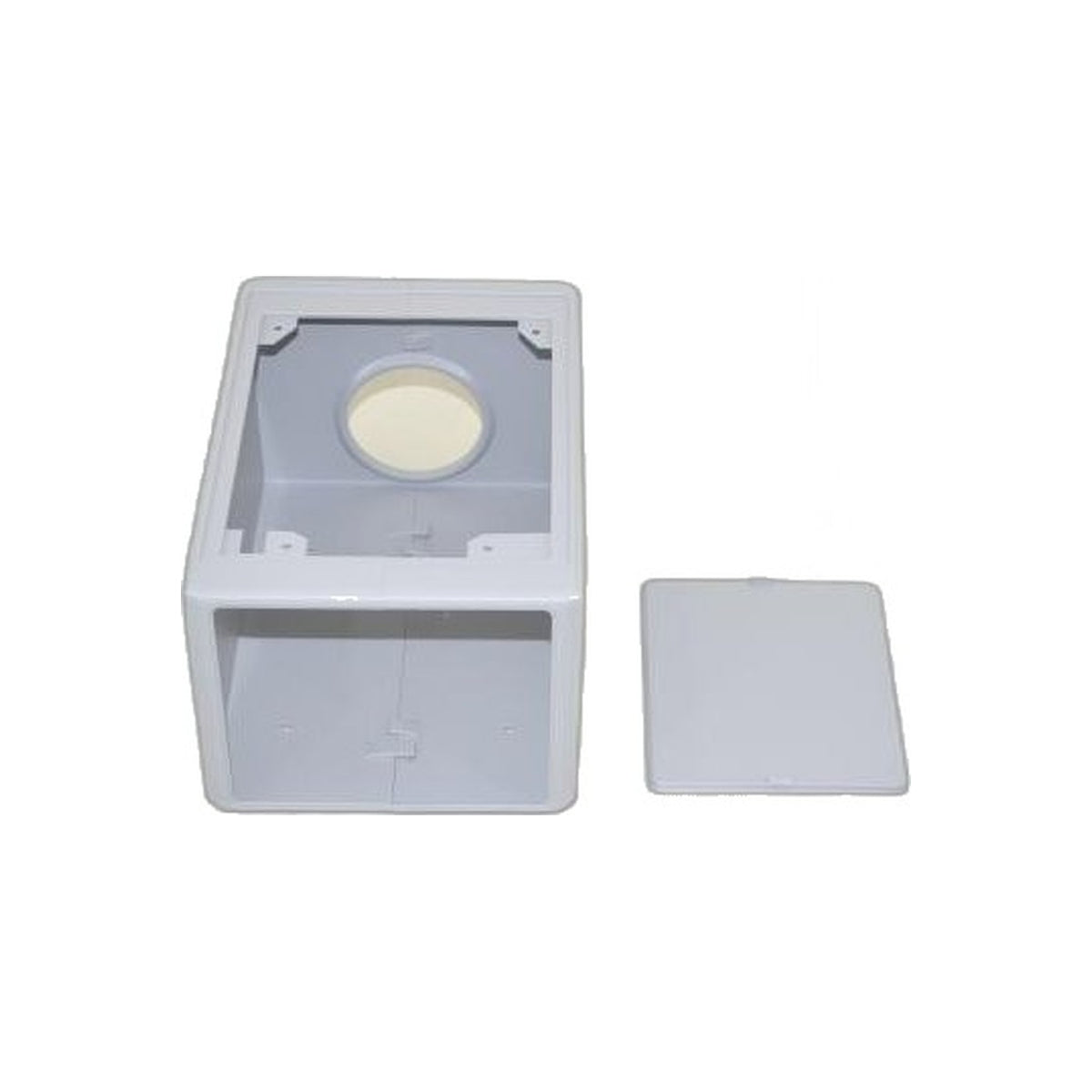 Hide A Hose Stand-Alone Mounting Box - 6000 PRO, Grey