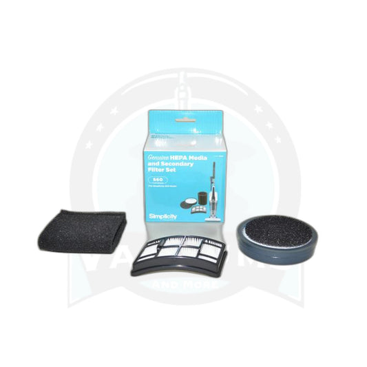 Filter Set - Riccar R60 / S60 (Simplicity, Fuller Spiffy) - Riccar