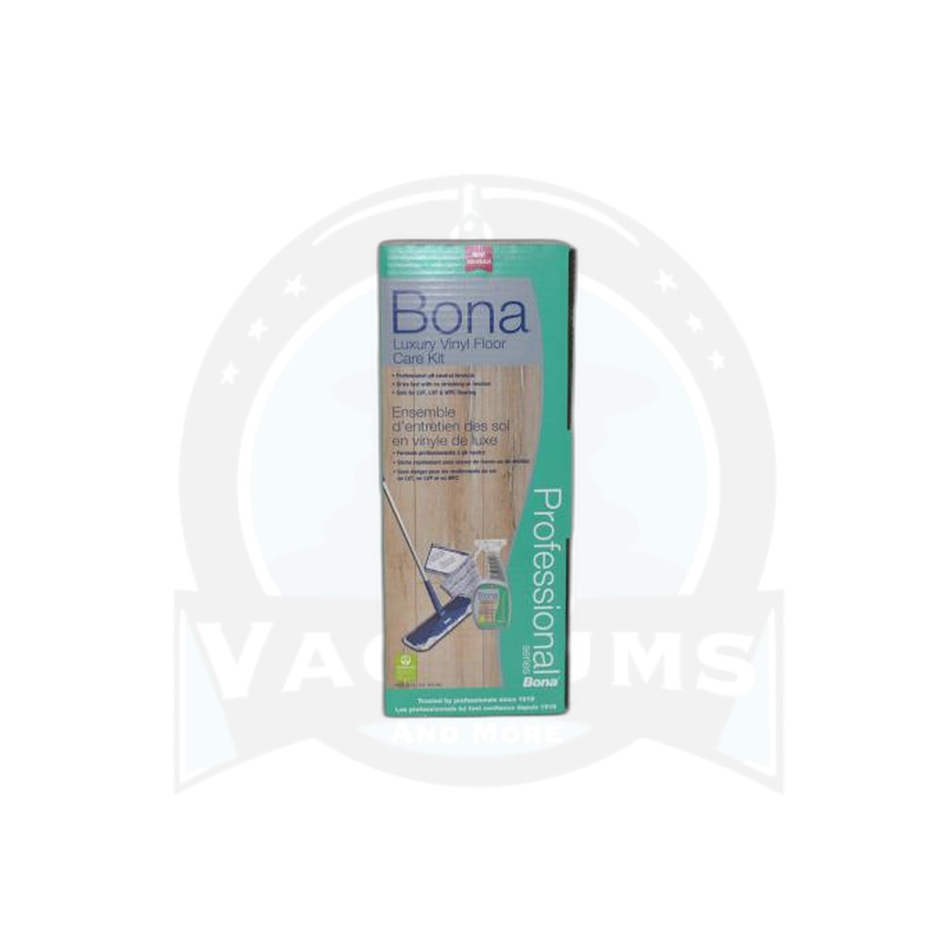 Bona Pro Vinyl Floor Mop Kit - 15" with Clean Pad - Bona