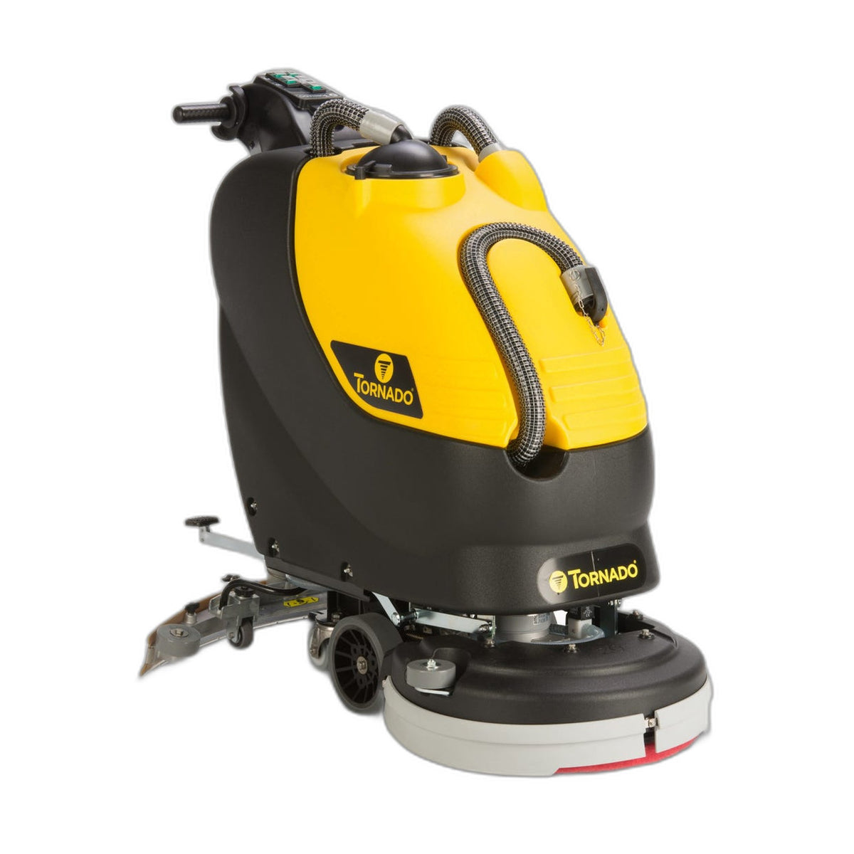 Tornado 20 in. Brush-Assist Disk Scrubber with AGM Batteries