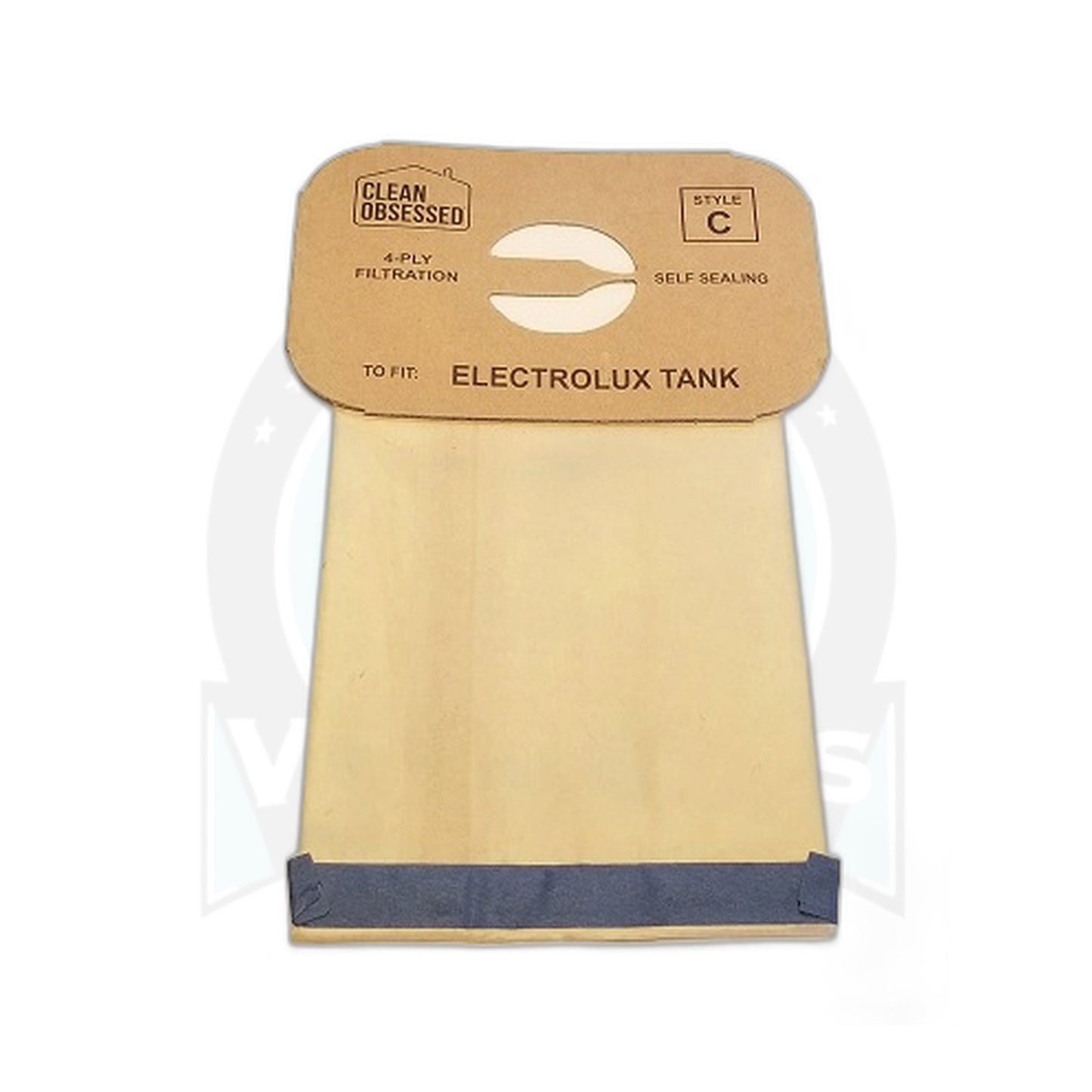 Lux Canister 4-Ply Paper Vacuum Bags, Box of 100