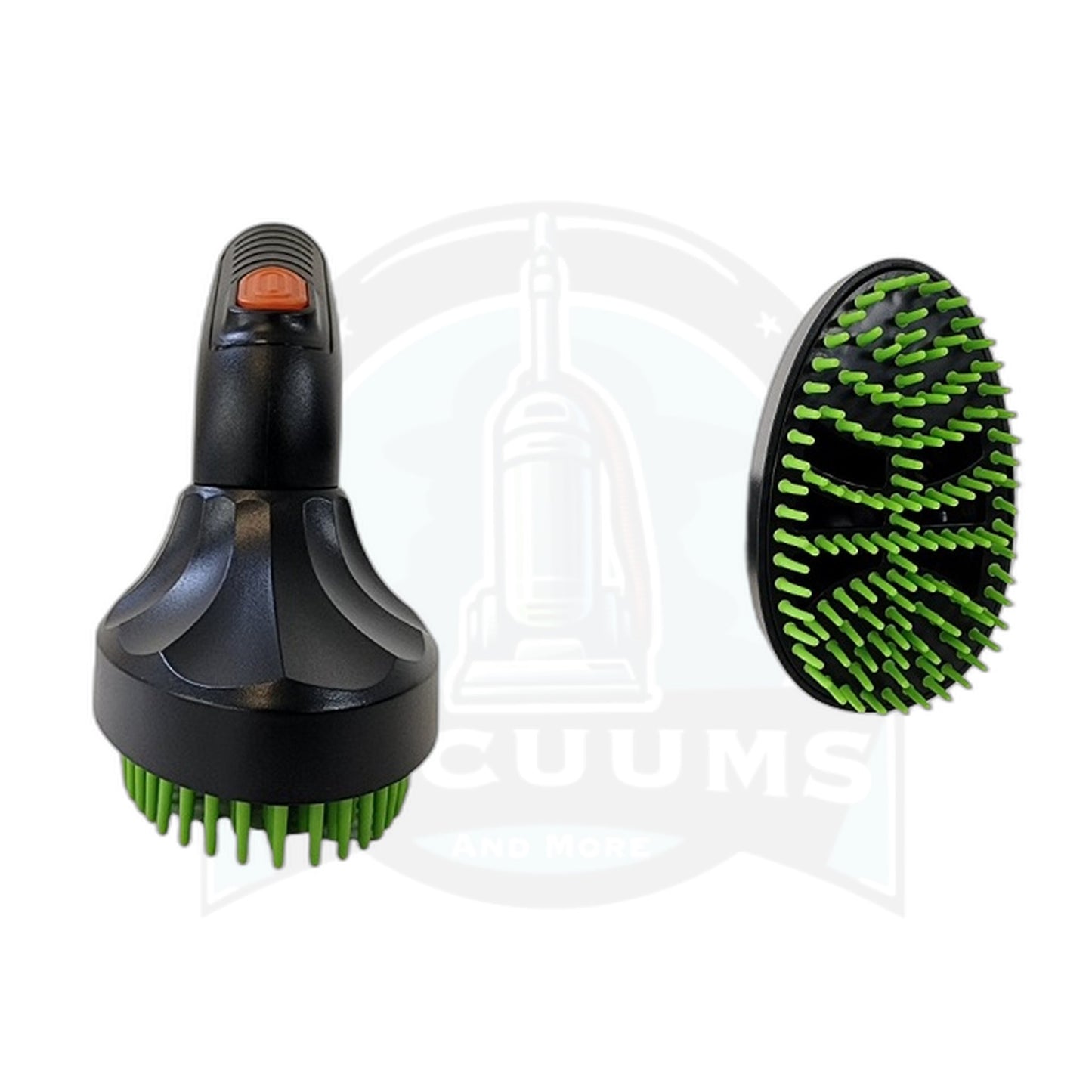 Clean Obsessed Pet Brush & Vacuum Tool, Green