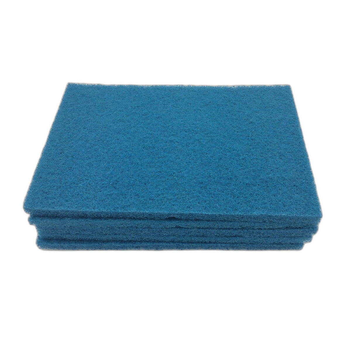 Powr-Flite 14 in. x 20 in. Blue Cleaner Pad