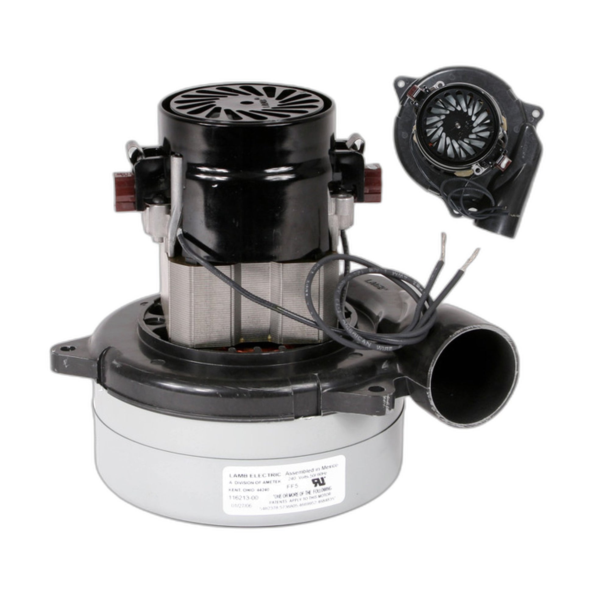 Lamb Ametek 116213 Central Vacuum Motor (220-240 Volt)