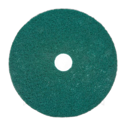 17" Green Commercial Scrubbing Floor Pad - Sold Each
