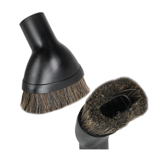 Deluxe Dusting Brush for Central Vacuums, Black