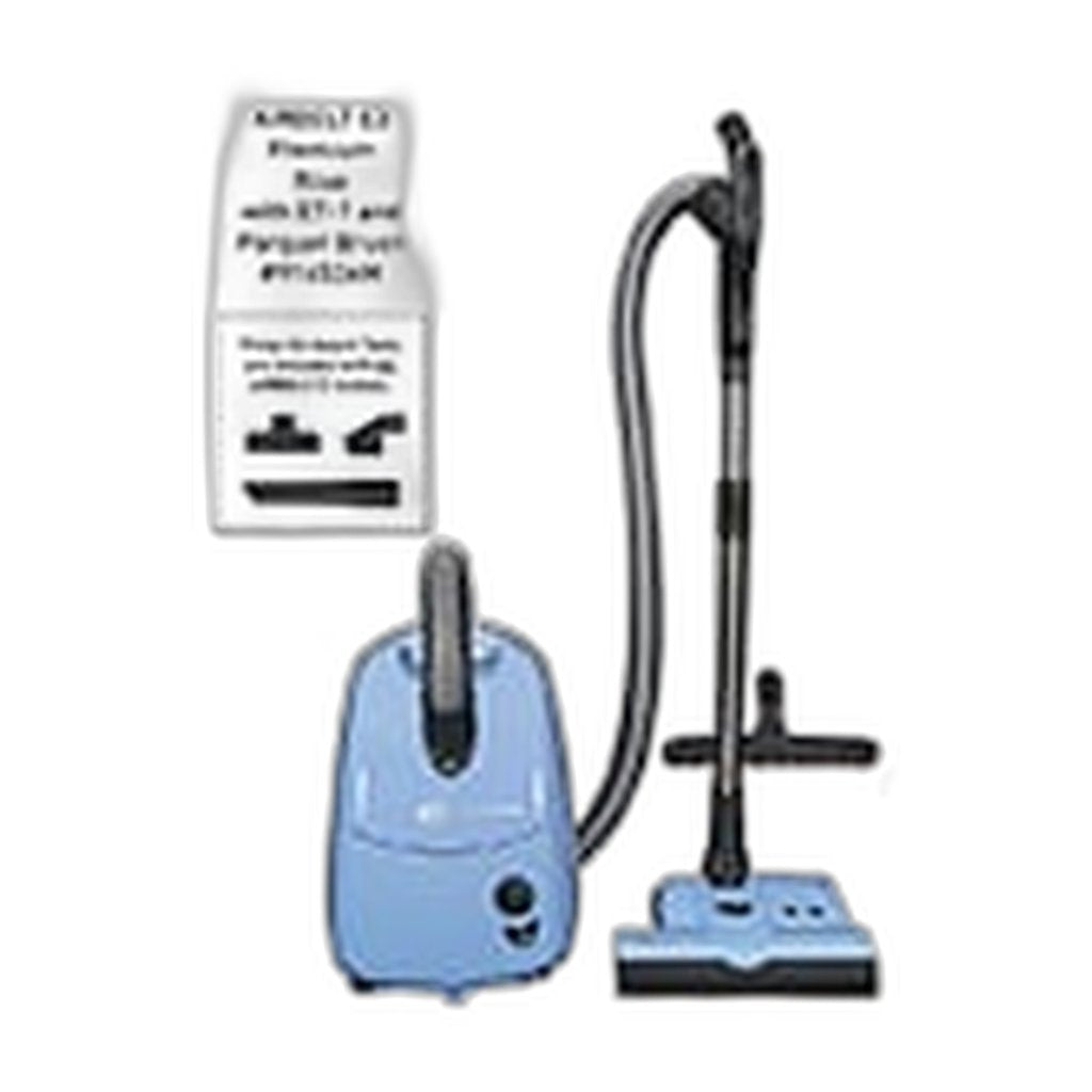 SEBO AIRBELT E3 Premium canister vacuum in Blue