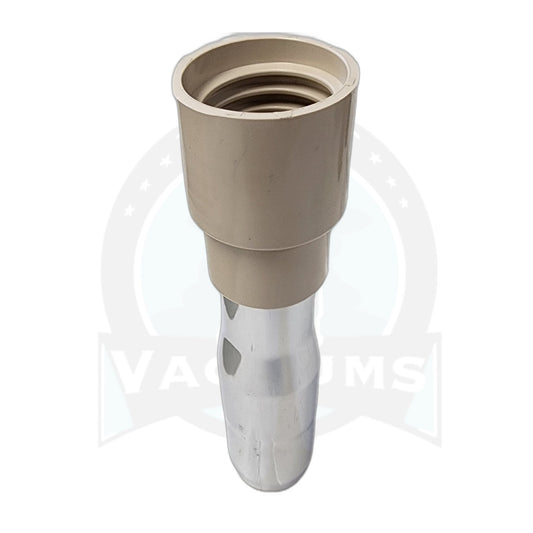 NuTone Metal Machine/Wall End with 1-3/8" Beige Crushproof Cuff