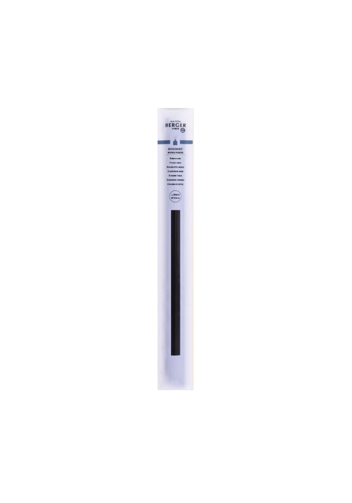 Maison Berger Black Diffuser Reeds – 24 cm, Pack of 8