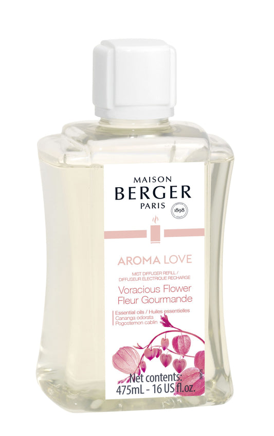 Maison Berger AROMA LOVE : Voracious Flower Mist Diffuser Refill – 475 mL