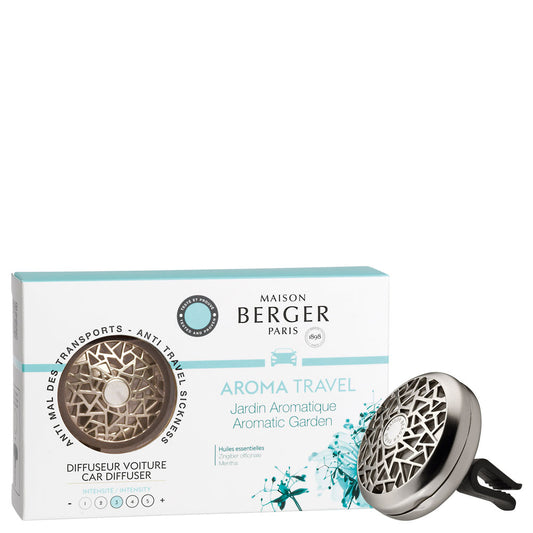 Maison Berger Aroma Travel Aromatic Garden – Car Diffuser Kit