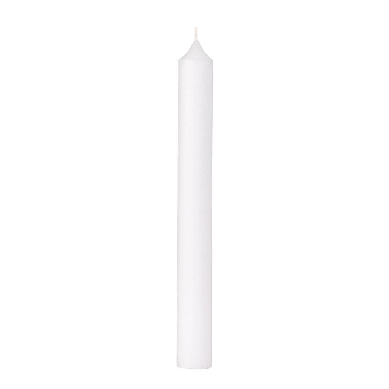 Maison Berger Colorama Dinner Candle – White, 8-inch