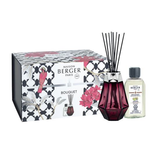Maison Berger Prisme Reed Diffuser Gift Set – Garnet, Wilderness