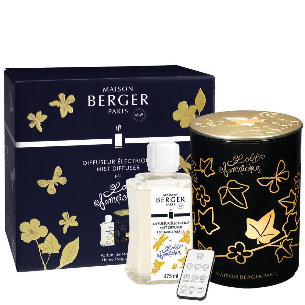 Maison Berger Lolita Lempicka Mist Diffuser Gift Set – Black