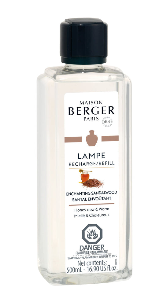 Maison Berger Enchanting Sandalwood Lamp Refill – 500 mL