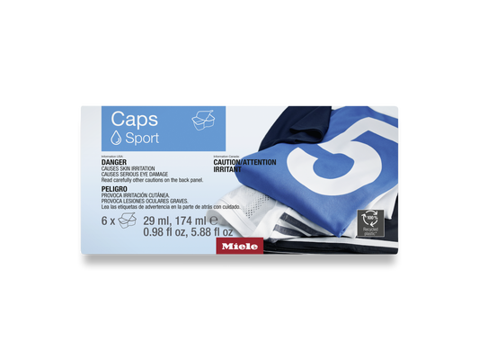 Miele Sport CapDosing Detergent Capsules – 6 Pack