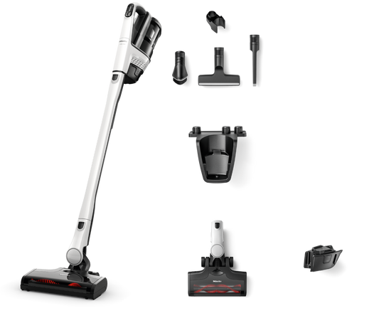 Miele Triflex HX3 cordless vacuum in Brilliant White, model 12878460