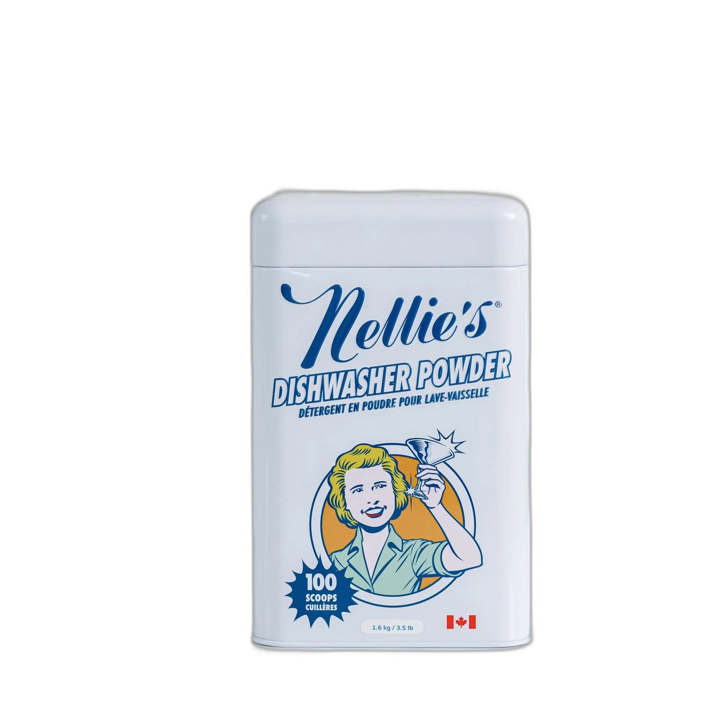 Nellie's Dishwasher Powder Bucket, 1,100 Scoops
