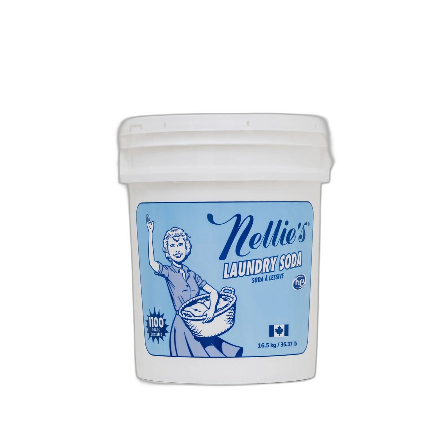 Nellie's Laundry Soda Bucket, 500 Loads