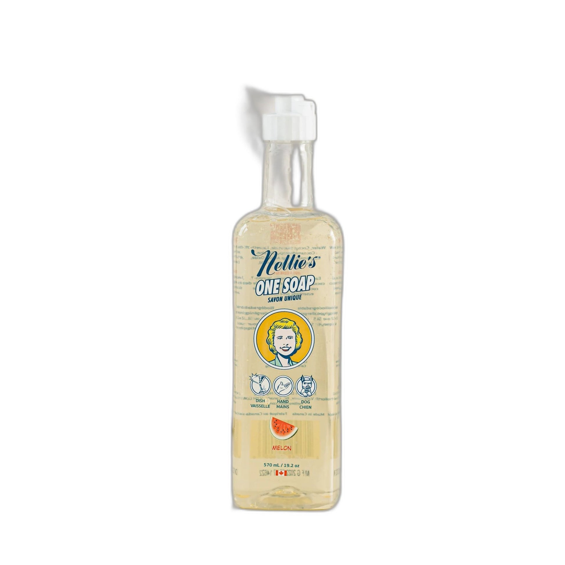 Nellie's One Soap, Fragrance Free 570 ml