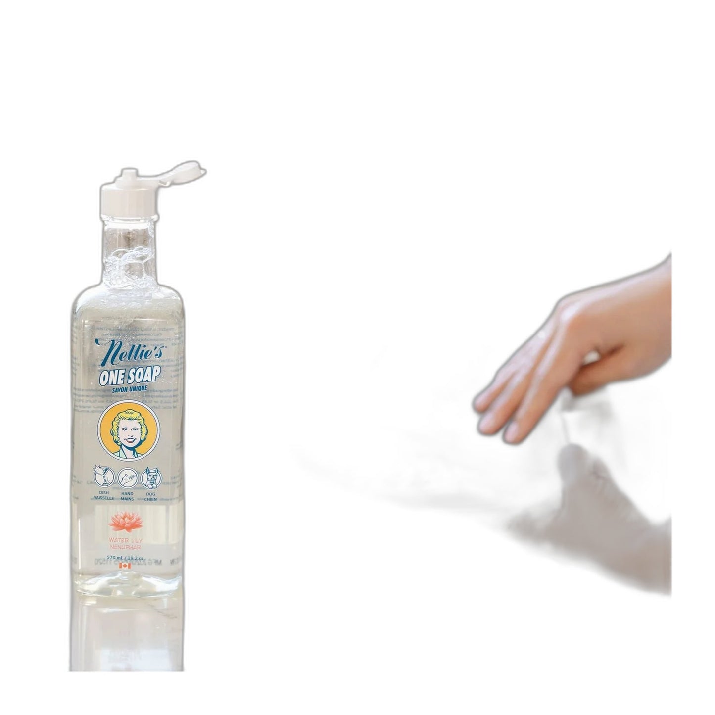Nellie's One Soap, Melon 570 ml