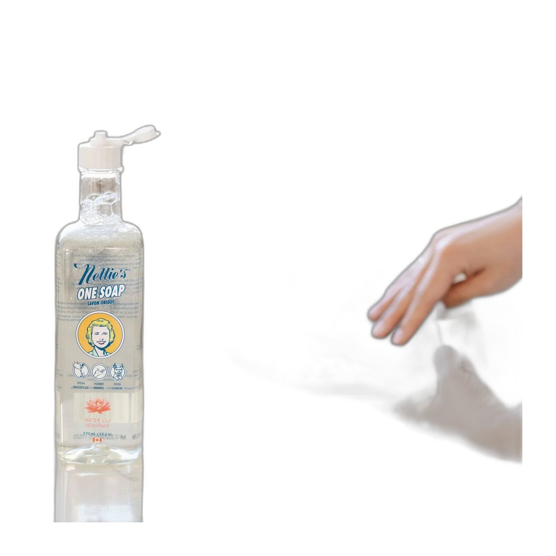 Nellie's One Soap, Peppermint 570 ml