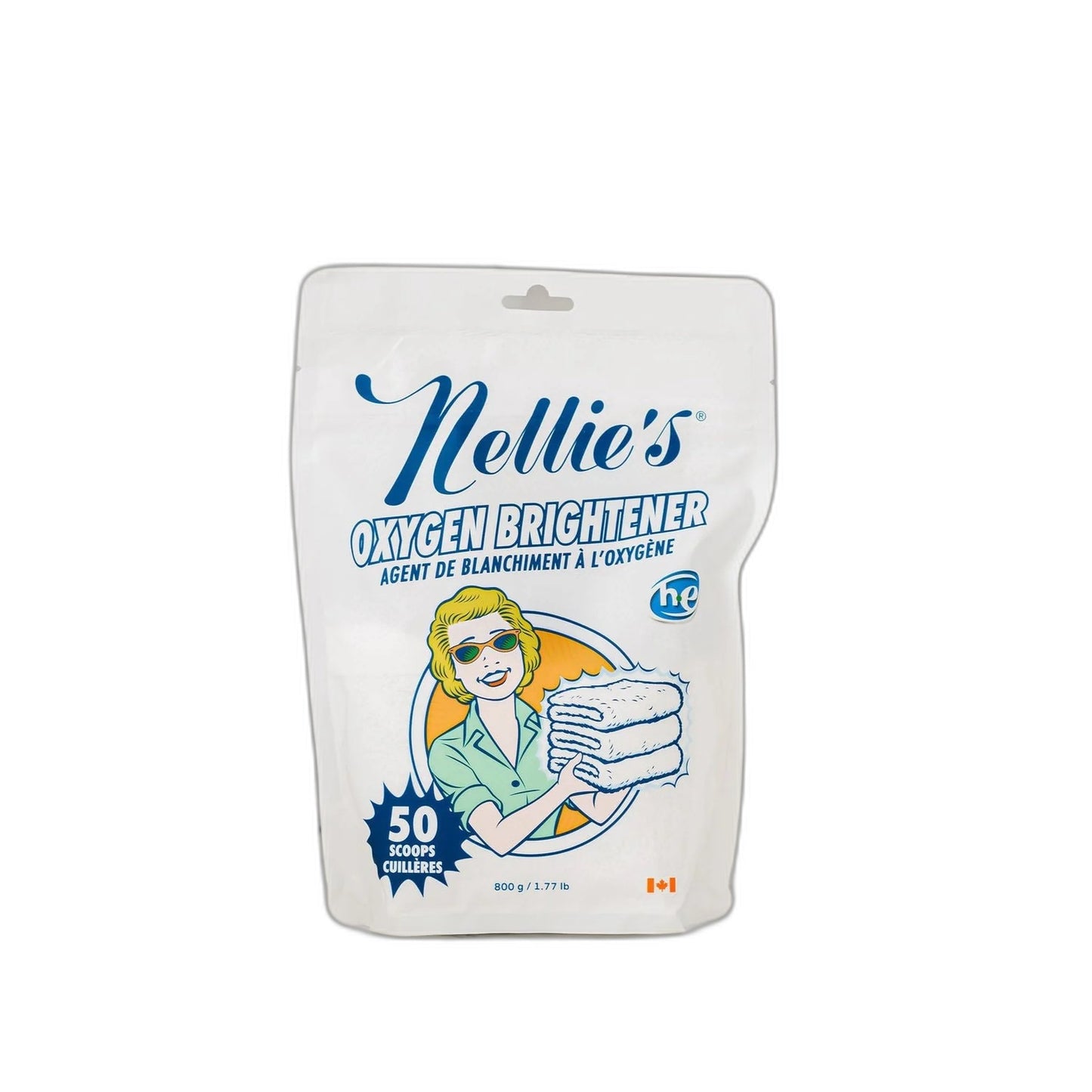 Nellie's Oxygen Brightener Bucket, 1,100 Scoops