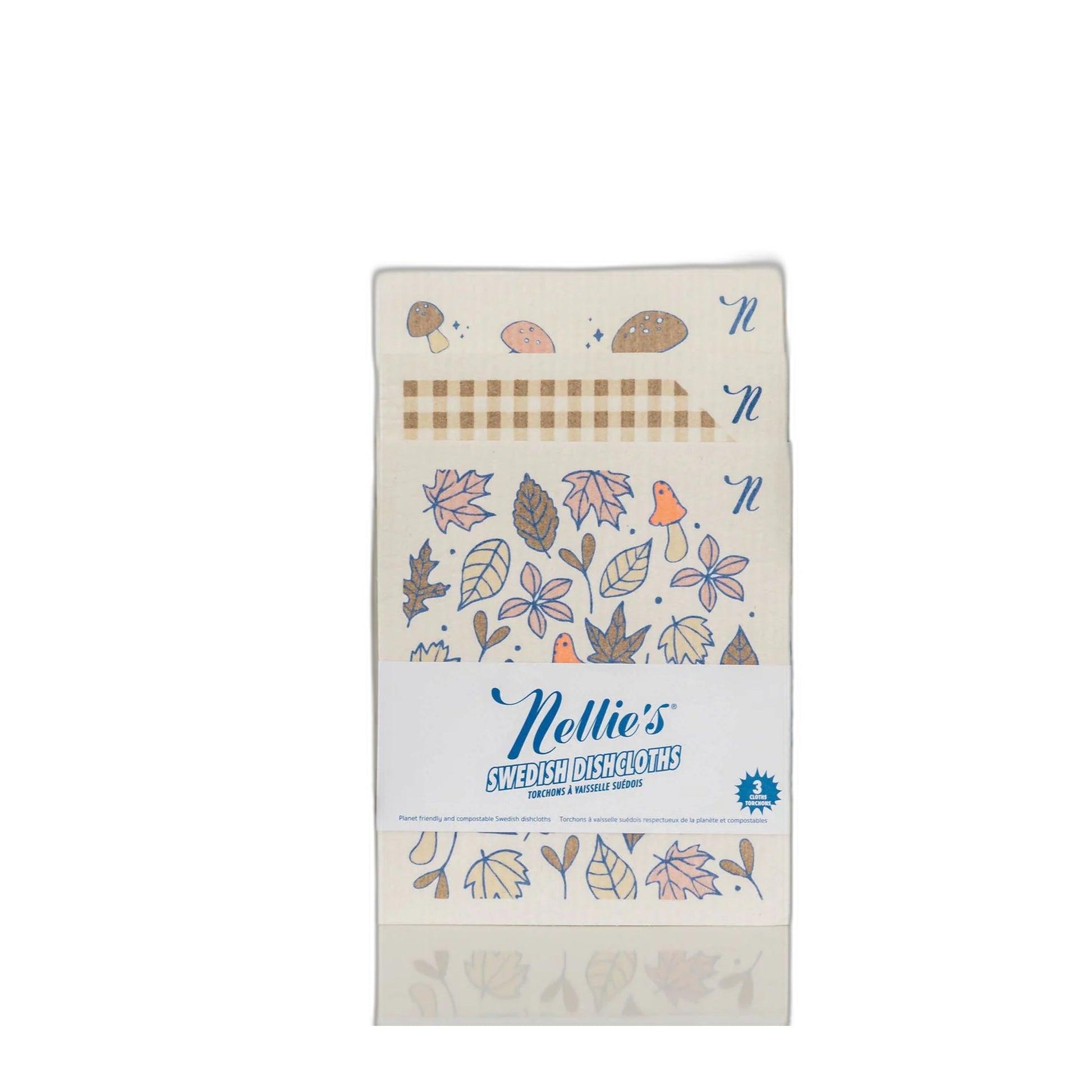 Nellie's Swedish Dish Cloths 3-Pack, Fall