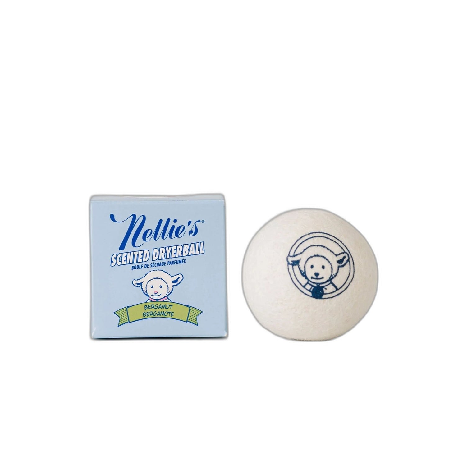 Nellie's Scented Wool Dryerball, Bergamot