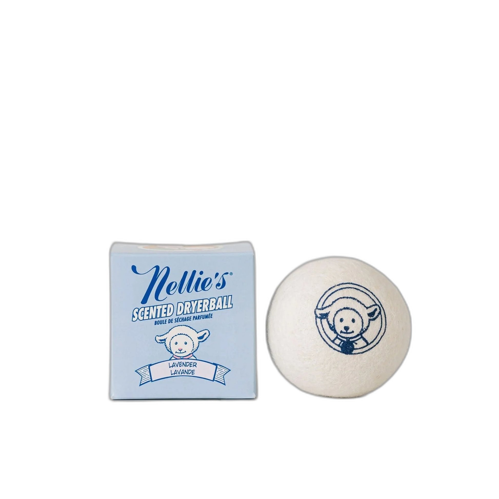Nellie's Scented Wool Dryerball, Rose