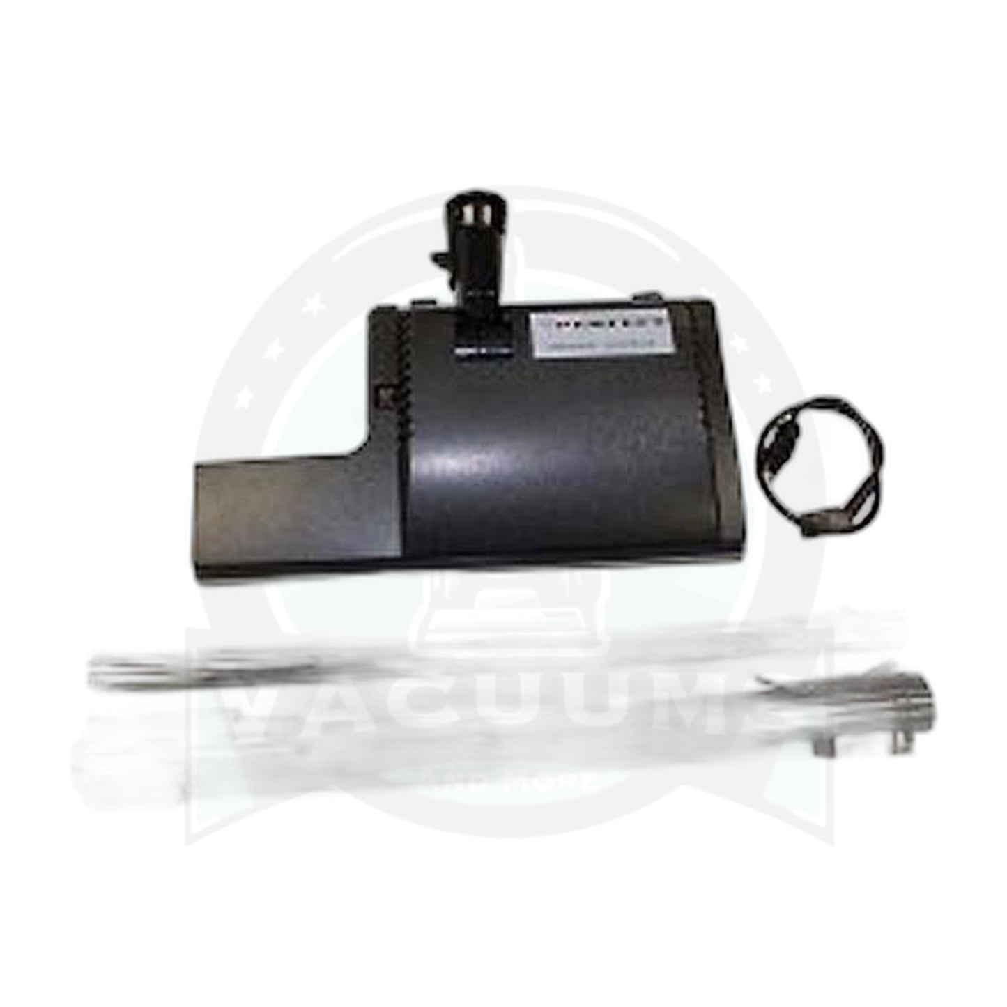 Perfect Power Nozzle Assembly with Geared Belt and Wands, Black